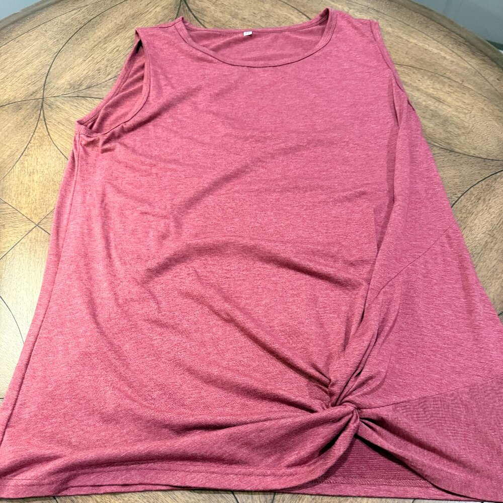 Sleeveless Women's Shirt, XL